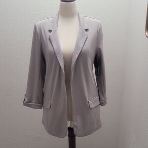 Stoosh Women's Light Gray Blazer